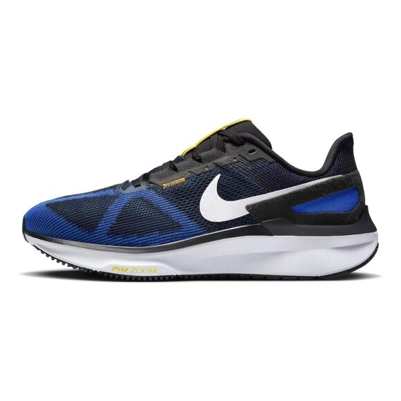 Nike Air Zoom Structure 25 - Men Running Shoes Black Racer Blue DZ3488-003 NEW - Picture 2 of 8